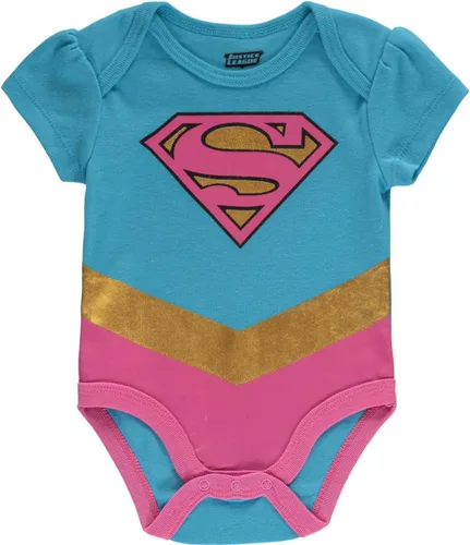 Miniatura 6 de DC Comics Liga de la Justicia - Paquete múltiple de body para niña recién nacida