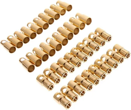 Miniatura 8 de FLY RC - 20 pares de conectores banana macho hembra de 4.0mm 4mm para batería ESC motor RC
