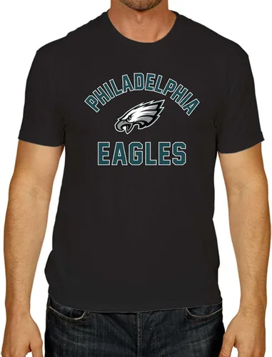 Team Fan Apparel NFL - Camiseta Gameday para adultos, mezcla de algodón, sin etiquetas, semiajustada, da rienda suelta a tu espíritu de equipo Negro