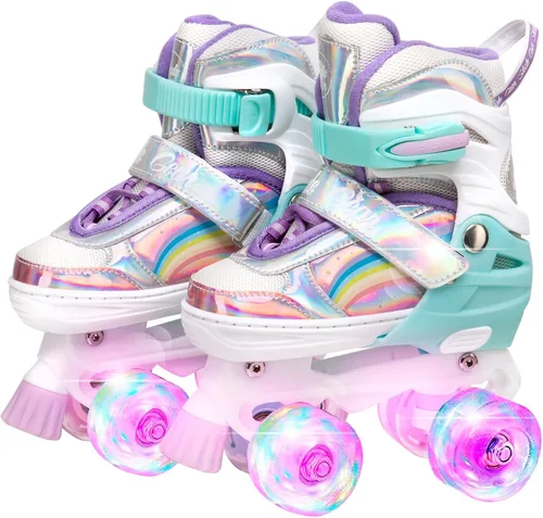 Miniatura 31 de Skate Gear Patines de Ruedas Retro de Diseño Cuádruple