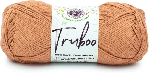 Miniatura 58 de (1 Madeja) Lion Brand Yarn Truboo Yarn, Aguamarina