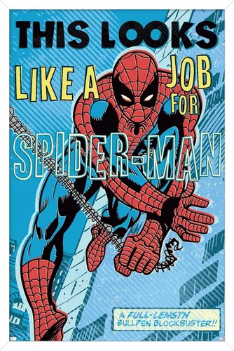 Miniatura 12 de Trends International Marvel Comics Spider-Man - Parece un póster de pared de trabajo Versión premium sin marco