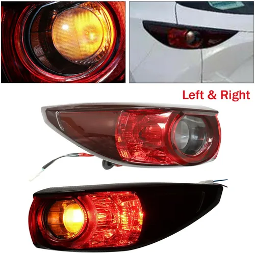 Miniatura 2 de Conjunto de luz trasera exterior, KB8A-51-150F, para Mazda CX-5 2017-2021 (luces traseras para conductor + pasajero)