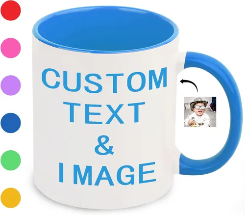 Miniatura 19 de Baosity Taza de café con foto personalizada, taza personalizada con imagen, texto, nombre, regalos personalizados para novio, novia, mejor amigo
