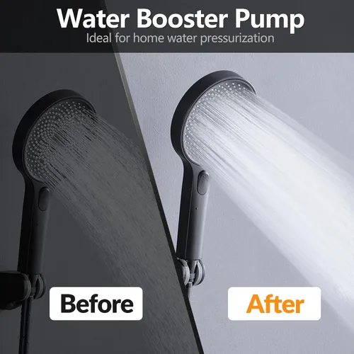 Miniatura 5 de WiseWater Bomba de circulación de 110 V con temporizador 130 W 12.68 GPM Bomba de recirculación de agua caliente con brida FNPT de 1 pulgada bomba