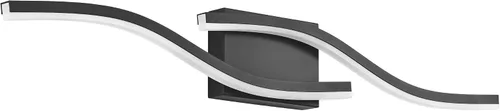 Miniatura 17 de PRESDE Lámpara LED de Tocador de Baño de 24", Moderna Luminaria de Barra de Pared Negra Sobre Espejo Regulable 3CCT