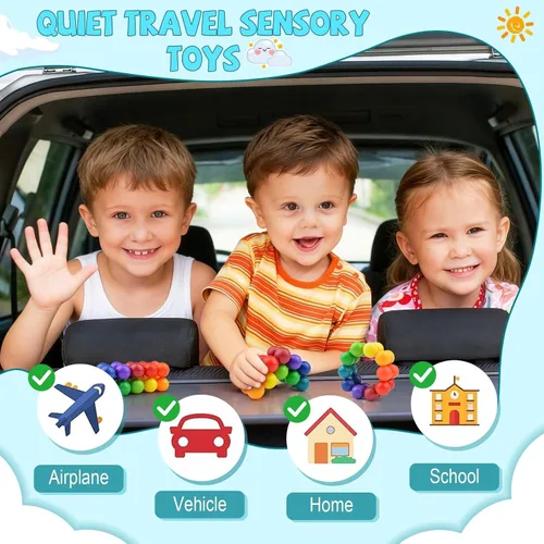 Miniatura 4 de Yrissmiss Juguetes Sensoriales de Autismo para Niños Autistas, Juguetes Fidget para Adultos y Niños, Juguete de Autismo para Niños Pequeños de 3-4
