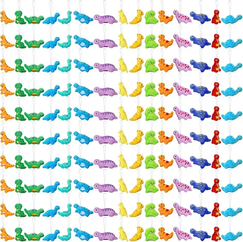 Miniatura 7 de Libima 150 piezas de mini animales de peluche de mar, animales de frutas de peluche para llavero, juego para carnaval, cumpleaños, aula, premios