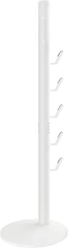 Miniatura 7 de XIGOO Soporte de vacío independiente compatible con V15 Detect, V11 V10 V8 V7 V6 Aspiradoras inalámbricas, estación de acoplamiento de suelo, Blanco