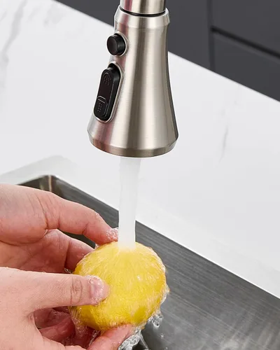 Miniatura 4 de J-HVA Cabezal de grifo de cocina, cabezal rociador de fregadero de cocina extraíble de repuesto para grifo de cocina, boquilla rociadora