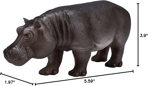 Miniatura 5 de MOJO Hipopótamo (hembra) modelo animal figura de juguete