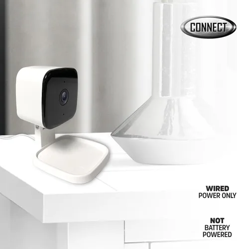 Miniatura 4 de Energizer Cámara de seguridad inteligente 2K QHD, cámara Wi-Fi de 2.4 GHz con cable, audio de 2 vías, visión nocturna, detección de movimiento