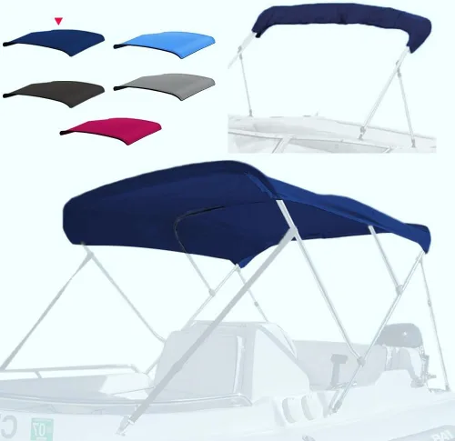 Miniatura 9 de 4 Bow Marine Grade Bimini Top Replacement Cover, Heavy-Duty Waterproof and UV-Proof Boat Canopy, Fade and Crack Resistant Easy Install Zipper