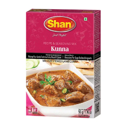 Miniatura 25 de Shan Korma Recipe and Seasoning Mix 1.76 oz (50g) - Spice Powder for Traditional Meat in Yogurt Sauce - Suitable for Vegetarians - Airtight Bag in a