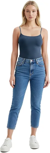 Miniatura 177 de Emmalise Camisola larga casual básica para mujer, con tirantes ajustables, top en capas