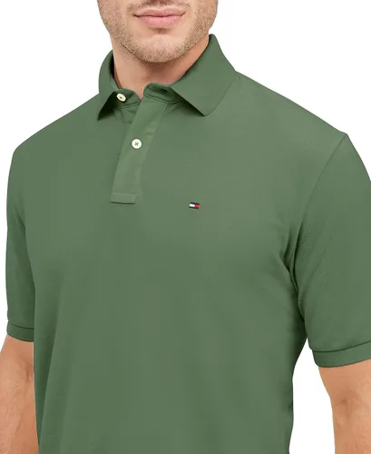 Miniatura 39 de Tommy Hilfiger Polo de piqué de algodón de manga corta para hombre en ajuste regular