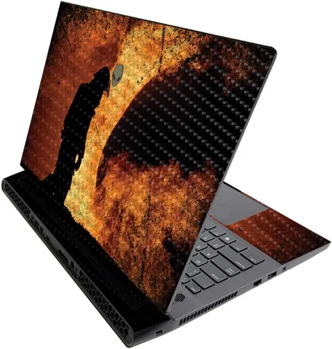 Miniatura 483 de MightySkins - Skin brillante con purpurina para Alienware M17 R3 (2020) y M17 R4 (2021) - Diversión de los años 90 Acabado duradero con purpurina