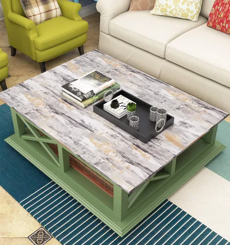 Miniatura 5 de Livelynine Papel tapiz de hormigón metálico para despegar y pegar para dormitorio, papel de contacto de concreto de vinilo para paredes, papel tapiz