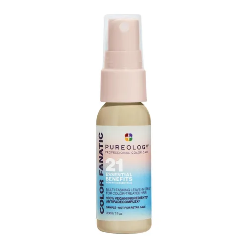 Pureology Color Fanatic - Spray sin enjuague multitarea, 21 beneficios para todo tipo de cabello, protección contra el calor, desenredante y control