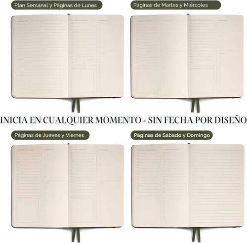 Miniatura 8 de Planificador Anecdote 2026: Un Planificador Mensual, Semanal y Diario 2026 para Planificar tu Éxito - Tamaño A5 Tapa Dura Comienza en Cualquier Negro