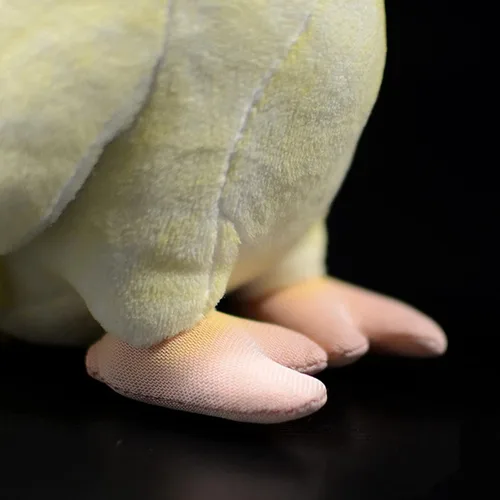 Miniatura 4 de lilizzhoumax Cockatiel - Juguete de peluche de loro de imitación, juguete de peluche de pájaro de simulación, regalos suaves Kawaii para niños, Gris