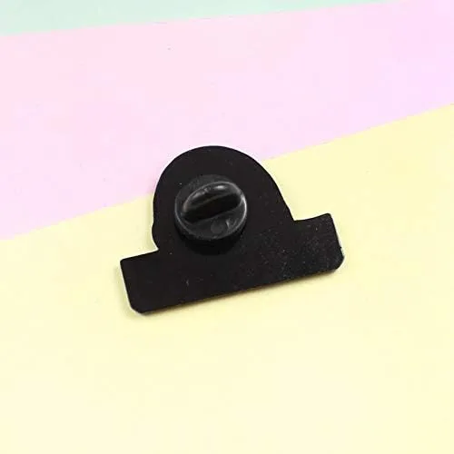Miniatura 4 de Broches lindos de tortuga verde para mujeres y niñas, tortuga introvertida comiendo pizza joyería para niños bolsa camisa solapa esmalte alfileres