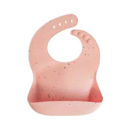 Miniatura 28 de Mushie - Babero de silicón para bebé, ajustable y resistente al agua (barro)