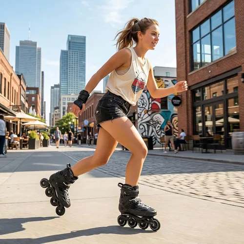 Miniatura 8 de Patines en línea para hombres y mujeres, patines de rendimiento para mujeres y hombres, patines profesionales para unisex, para exteriores e