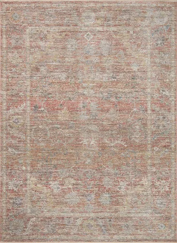 Miniatura 3 de Loloi Magnolia Home by Joanna Gaines Millie Collection MIE-04, tapete de 7 pies 10 pulgadas x 10 pies, 0.25 pulgadas de altura, atardecer/multi