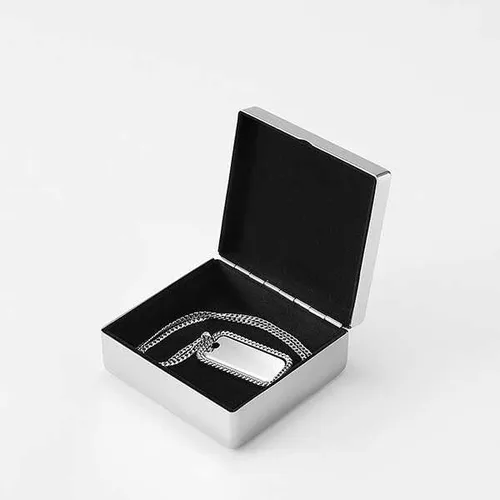 Miniatura 6 de THINGS REMEMBERED Caja de recuerdo grabada de plata y bronce (personalización gratuita)
