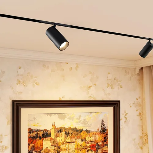 Miniatura 10 de SCON XTB106-C-B Sistema de Iluminación de Riel Magnético Lineal de Aluminio Montado en Superficie de Techo de Fácil Instalación Actualizado, Sección