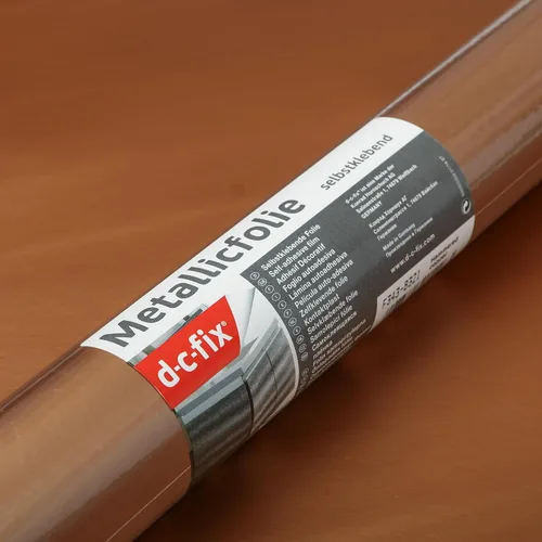 Miniatura 7 de d-c-fix Película autoadhesiva decorativa, cobre martillado, rollo de 17 x 59 pulgadas Cobre forjado