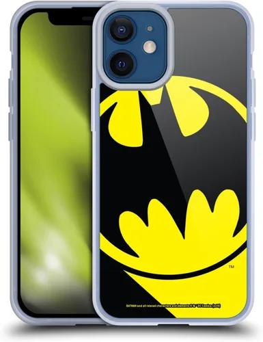 Miniatura 82 de Head Case Designs Funda de gel con licencia oficial de Batman DC Comics Bat Signal Logos [protección de grado militar] compatible con Apple iPhone 7