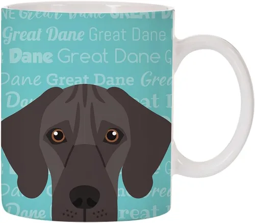 Miniatura 16 de Taza de café de cerámica con diseño de raza de perro de 11 oz (Border Collie)