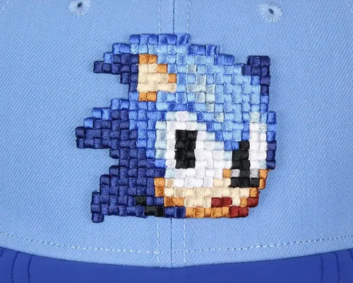 Miniatura 3 de Sonic The Hedgehog Sombrero - Sonic Pixel Face Gorra ajustable Snapback