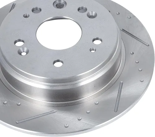 Miniatura 6 de SCITOO Rear Brake Rotors For Honda For CR-V 2002-2004 Drilled & Slotted Disc Brakes Rotors Replacement:31304