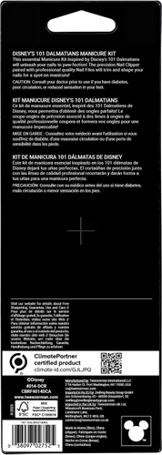 Miniatura 8 de Tweezerman Disney's 101 Dálmatas Juego de manicura - Cortaúñas para dedos con dos limas para uñas