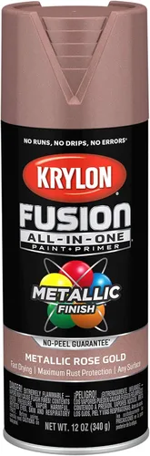 Miniatura 91 de Krylon Fusion - Pintura en aerosol adhesiva todo en uno para uso en interiores y exteriores, 12 onzas, aluminio Icy Grape