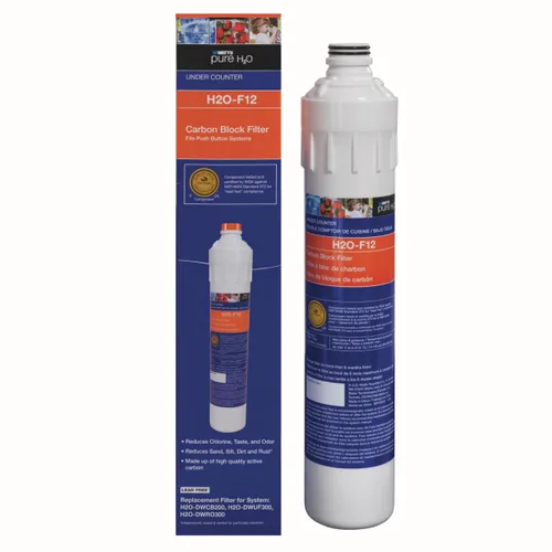 Miniatura 4 de Watts Pure H2O - Filtro de repuesto de bloque de carbono para debajo del fregadero