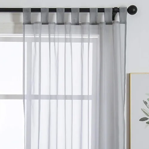 1 panel cortina transparente para sala de estar cortinas para puerta corrediza de cristal cortinas transparentes para dormitorio cortina
