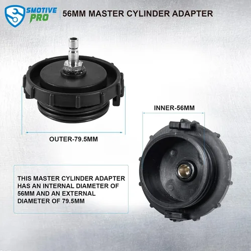 Miniatura 2 de SMOTIVEPRO Adaptador de purga de cilindro maestro de 56 mm Compatible con Honda Accord