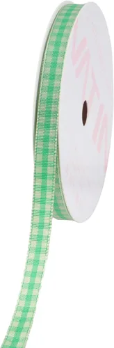 Miniatura 77 de VATIN Cinta a cuadros en blanco y negro – 3/8 pulgadas x 50 yardas, perfecta para cestas de Pascua, manualidades de primavera, envoltura de regalos