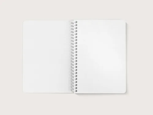 Miniatura 5 de Cuaderno personalizado de ramas de olivo, libro de tapa blanda en espiral forrado o sin forro, diario de corona de vegetación con nombre, cuaderno