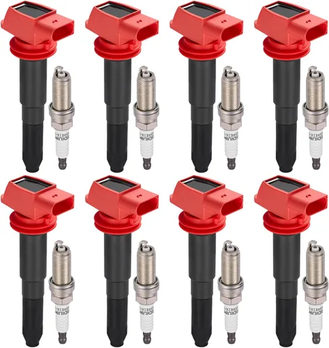 Miniatura 57 de BDFHYK Paquete de Bobina de Encendido UF350 y Bujías de Iridio 4505 Compatibles con Nissan 2002-2006 Altima 2002-2006 Sentra L4 2.5L Juego de 4