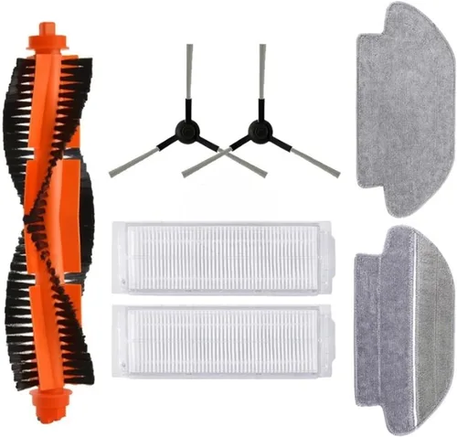 Miniatura 12 de McbeAn Compatible con Xiaomi Robot Aspiradora S10 Accesorios Aspiradora Piezas de Repuesto Repuesto Cepillo Principal Filtro Hepa Trapeador Paño