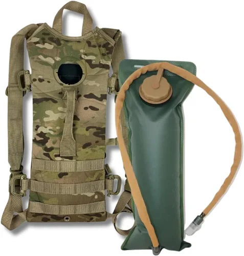 Miniatura 5 de Portador de hidratación MOLLE con vejiga importada de 3L/100 onzas