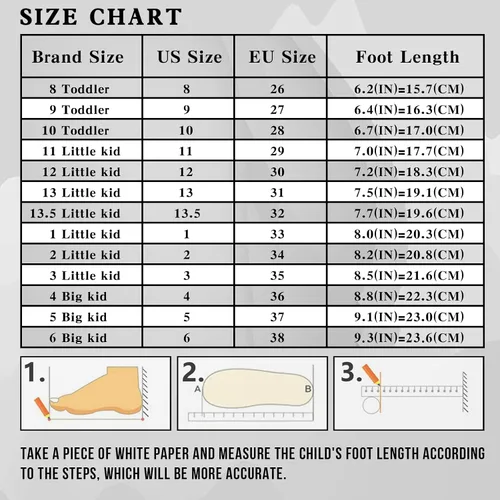 Miniatura 6 de Zapatos negros para niños y niñas, zapatillas de tenis para niños, zapatos escolares para niños pequeñosniños grandes