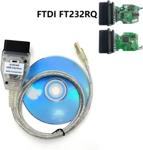 Miniatura 2 de Antibreak cable inpa k d can k+ can ediabas USB obd2 kcan dcan Interfaz Interruptor OBDii para BMW (switch2)