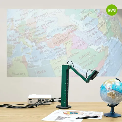 Miniatura 5 de IPEVO VZ-R 8MP Herramienta de Comunicación Visual de Modo Dual HDMI/USB para Proyección en Tiempo Real, Trabajo Remoto, Aprendizaje a Distancia