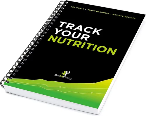Miniatura 10 de Diario de fitness NewMe Fitness para mujeres y hombres, diario de alimentos y entrenamiento, libro de registro planificador para rastrear la pérdida